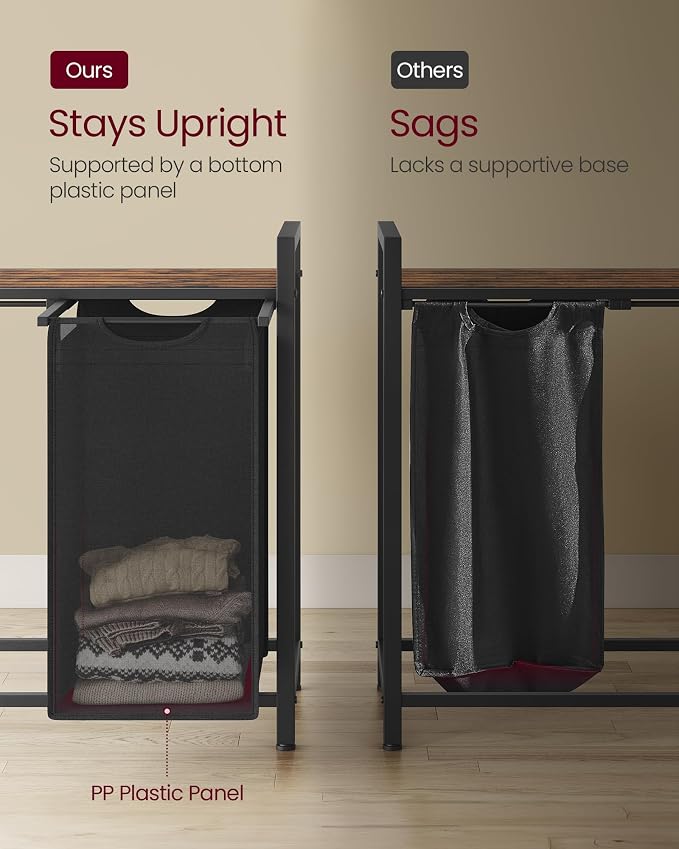 VASAGLE Laundry Hamper, Laundry Basket, Laundry Sorter - Image 5