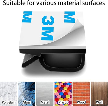 65 Pcs Cable Clips, Adhesive Cable Organizer Cord Holder Wire Clip Wire - Image 4