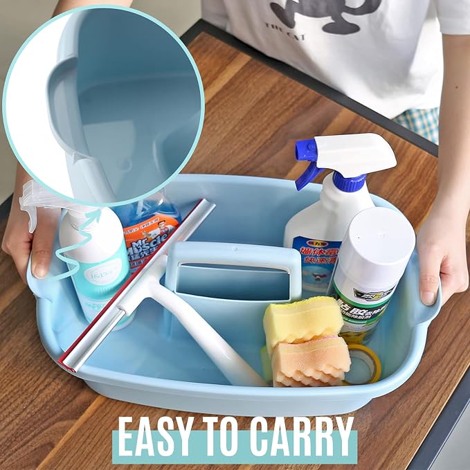 Cleaning Supplies Caddy, 2 Pack Cleaning Supply Organizer - Image 5
