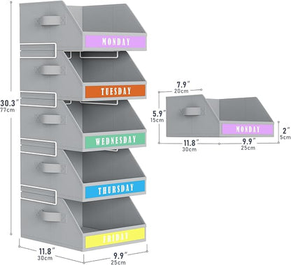 DIMJ Closet Organizers Storage Bins - Image 7