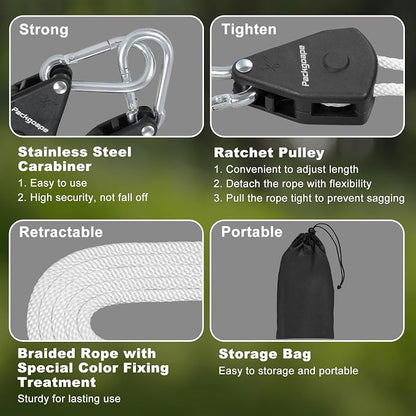 Retractable Travel Clothesline, Portable Clothes Line - Image 2