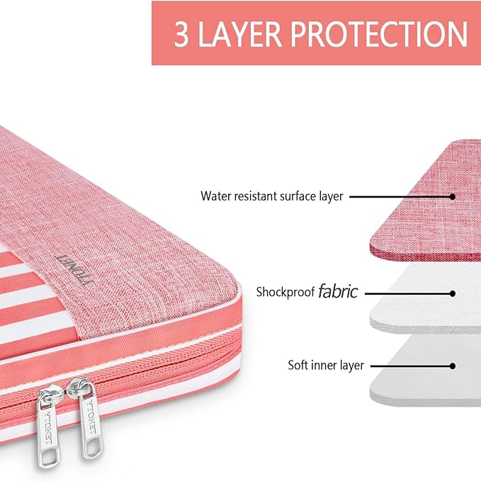 Ytonet Laptop Sleeve Case 15.6 inch Protective Laptop Cover - Image 2