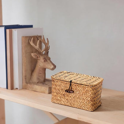 Hipiwe Seagrass Basket Key Holder Box - Image 6
