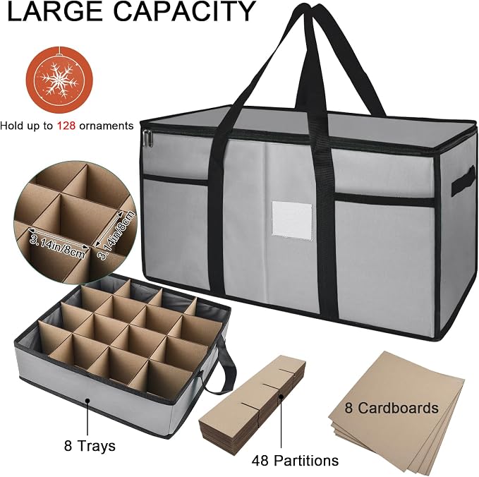 Christmas Ornament Storage Box - Image 4