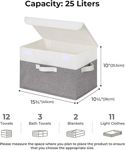 GRANNY SAYS Fabric Storage Boxes, Keepsake Box, Large Storage Bins - Image 2