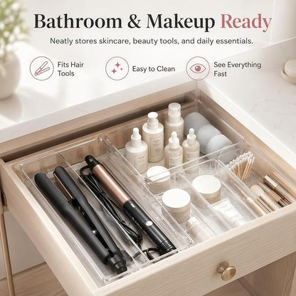 12 Pack Large Drawer Organizer Bins - Image 6