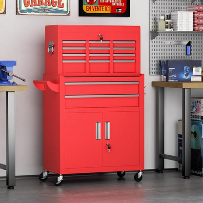 8-Drawer Rolling Tool Chest - Image 7