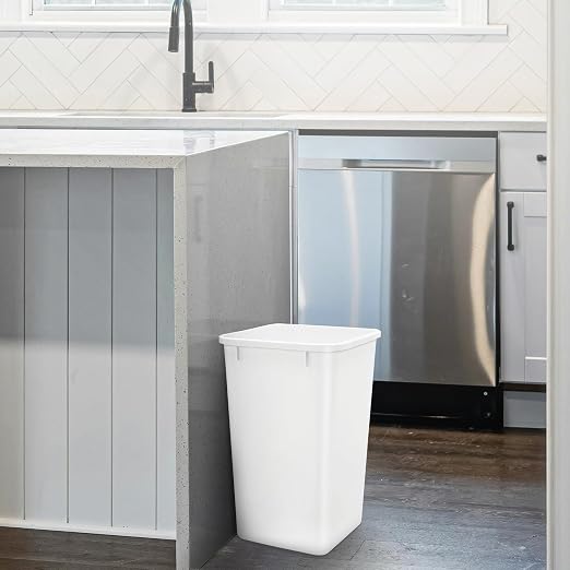 Rev-A-Shelf 2-Pack 35 Quart Polymer Replacement Trash Bin, Recycle Waste - Image 8
