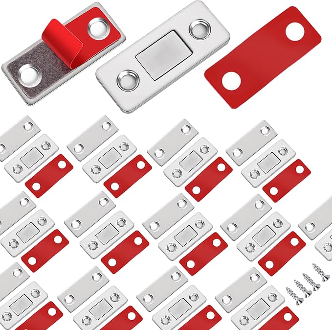 Cabinet Magnetic Catch 18 Pack Ultra Thin Cabinet Door Magnetic Catch - Image 9