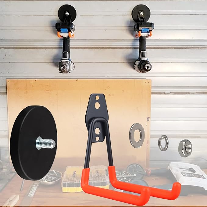 MUTUACTOR Magnetic Hooks, Garage Organization - Image 6