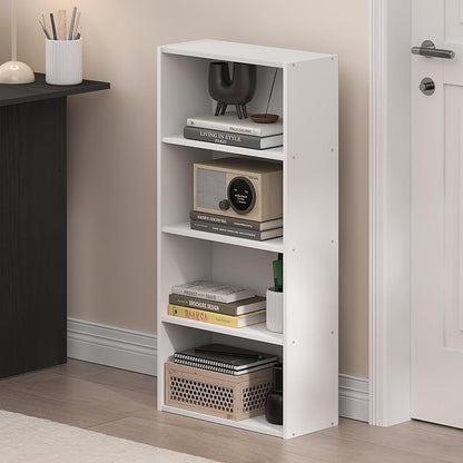Furinno Basic Book Shelf, 4-Tier Bookcase - Image 2