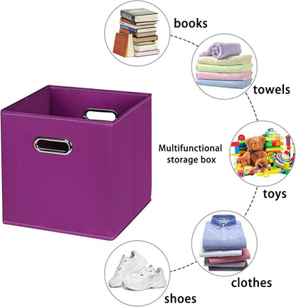 Fabric storage bins Cubes, Fabric Cube Organizer - Image 3
