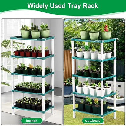 RooTrimmer 5-Tier Seed Starter Tray, Plant Stand Designed - Image 7