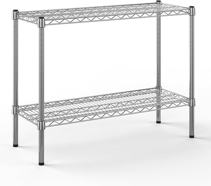 14" Deep x 36" Wide x 27" Height Wire Shelving Kit | 2-Tier | NSF Commercial by Regal+Altair
