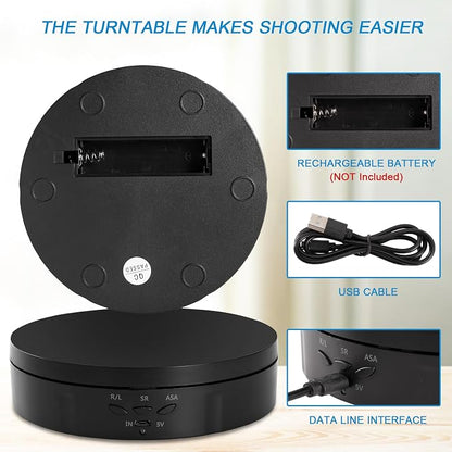 22 lbs Motorized Rotating Display Stand - Image 2