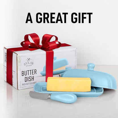 Zulay Kitchen Butter Dish With Lid - Image 5