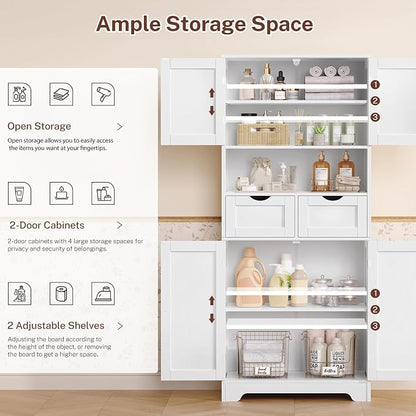 Iwell Tall Storage Cabinet - Image 4
