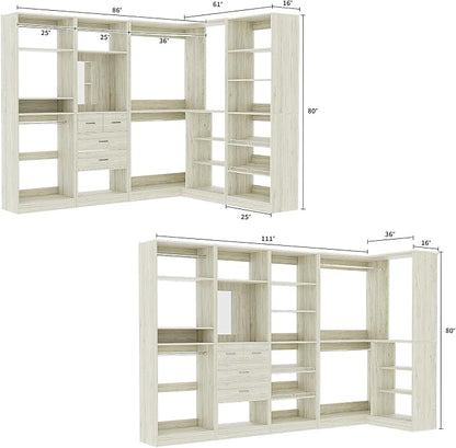 Unikito 110” Closet System - Image 7