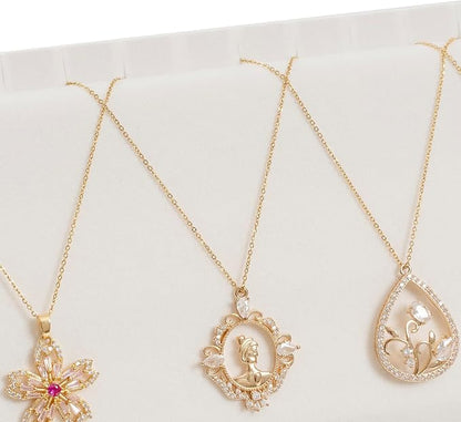 Necklace Holder, 3 Tier Necklace Organizer Stand - Image 3