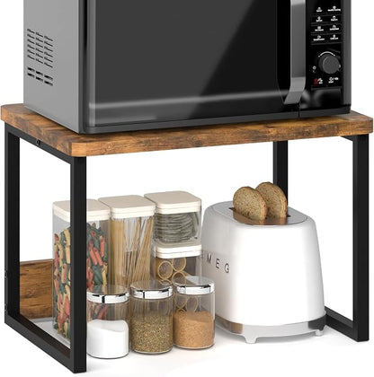 MARTY Countertop Organizer, 17.1"x12.4", Cabinet Organizer Microwave Stand | by MARTY