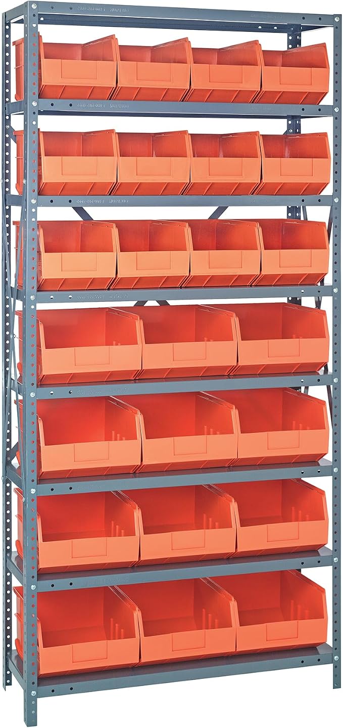 Quantum Storage Systems 2475-483485OR Shelving Unit, Carbon Steel, Galvanized by QuantumStorageSystems