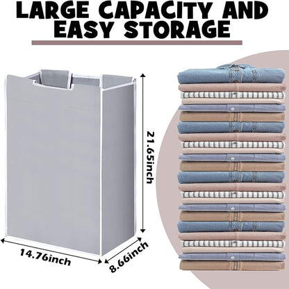 Bonuci 4 Pcs Laundry Sorter Replacement Bags Hamper Cart Removable Replacement - Image 2