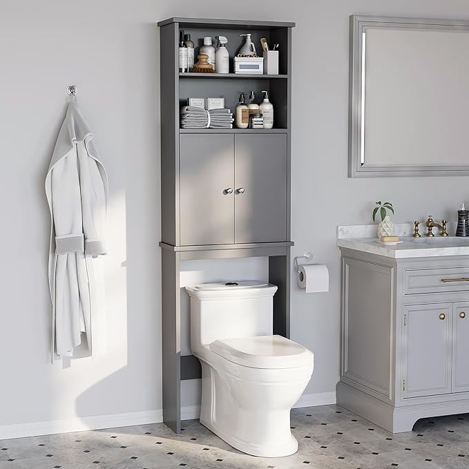 Over the Toilet Storage Cabinet by Meilocar