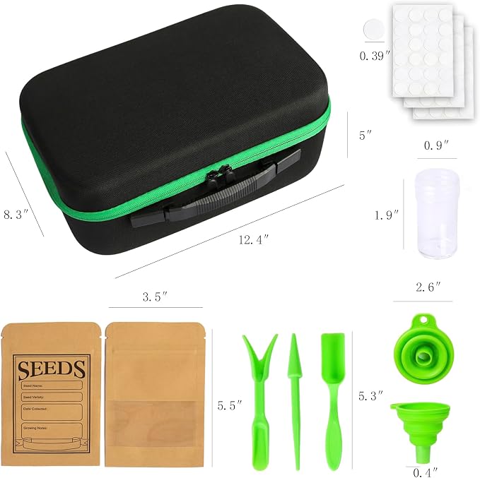 120 Slots Seed Storage Organizer Box, - Image 3
