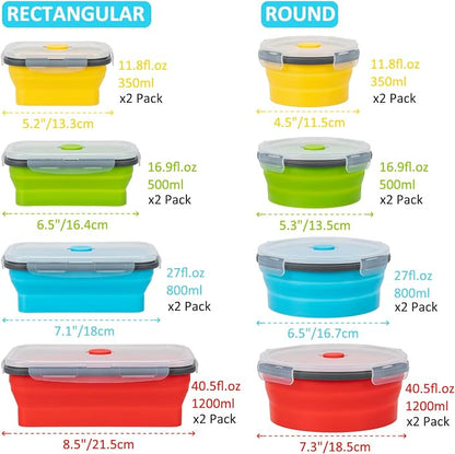 Collapsible Food Storage Containers - Image 6