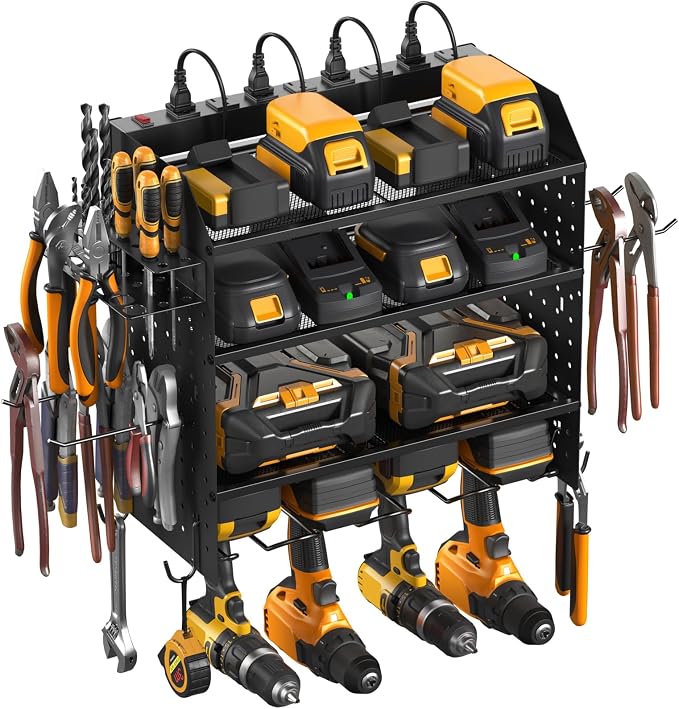CCCEI Modular Pegboard Rack Power Tool Organizer by CCCEI