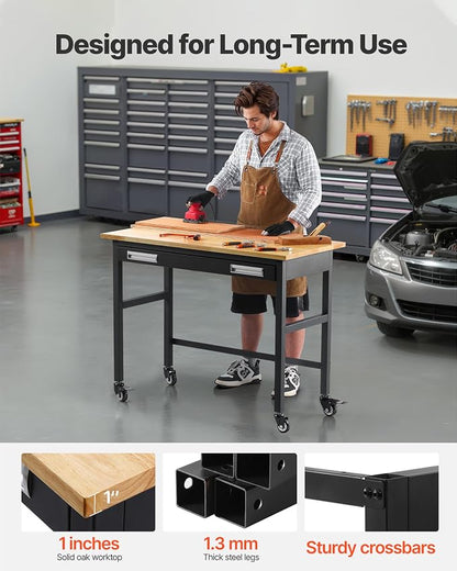 VEVOR Workbench, 48-inch Garage Workbench - Image 5