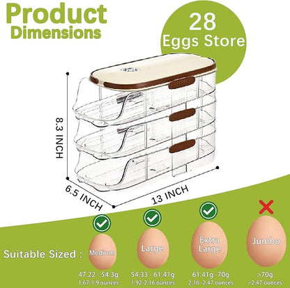 Egg Organizer for Refrigerator，egg Holder for Fridge - Image 3