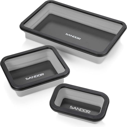 Collapsible Magnetic Parts Tray Set by SANDOR