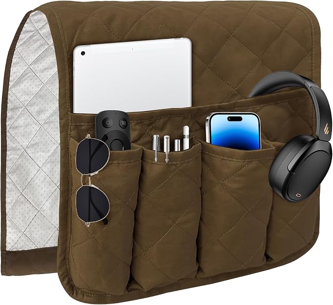 MEHIDFY Sofa Armrest Caddy, Waterproof Bedside Storage Organizer, Non Slip by MEHIDFY-HOMEKITCHEN