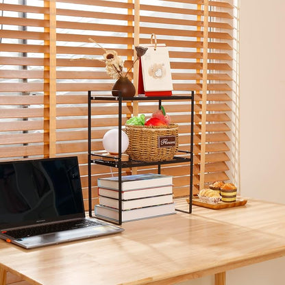 MiaLi Cabinet Organizer Shelf, Stackable Kitchen Bathroom Organizers and Storage - Image 7