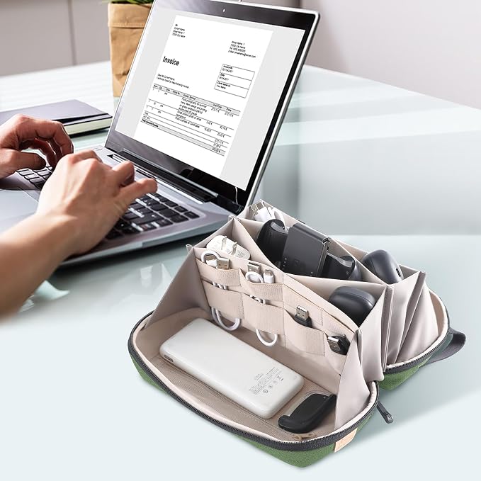 simtoper Electronic Organizer Travel Case Bag - Image 6