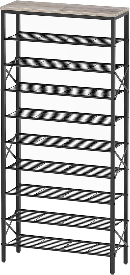 YATINEY 10 Tier Shoe Rack, Large Capacity Shoe Storage Organizer Holds 40 Pairs by Yatiney
