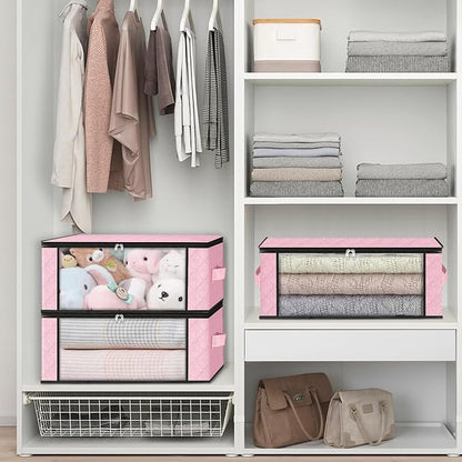 HomeHacks Storage 10-Pack Clothes Organizer Storage Bags Foldable Storage Box - Image 6