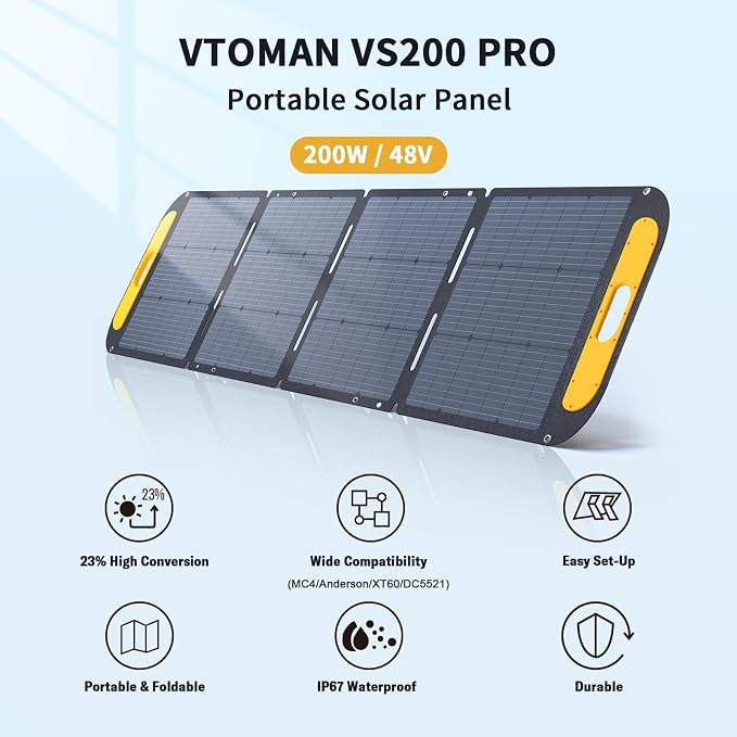 VTOMAN FlashSpeed 1500 Portable Power Station - 1548Wh/1500W Solar Generator - Image 7