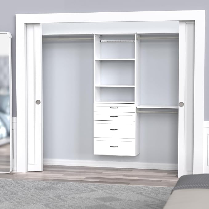 ClosetMaid SuiteSymphony Hanging Closet Kit Includes Tower, Closet Rods - Image 2