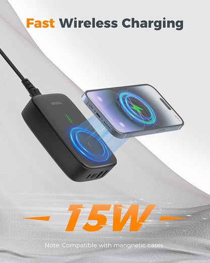 TESSAN 65W 6-in-1 Multi-Port Charging Station - Image 3