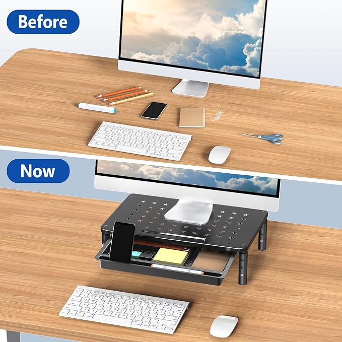 Zimilar 2 Pack Monitor Stand Riser - Image 6