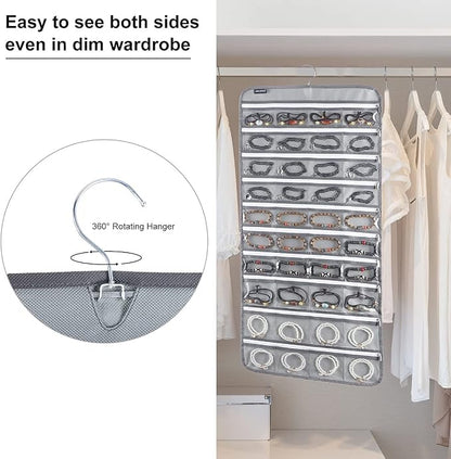 Dual-sided Hanging Jewelry Organizer - Image 6