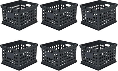 Sterilite Stackable Plastic Storage Crate Bin Organizer File Box by Sterilite