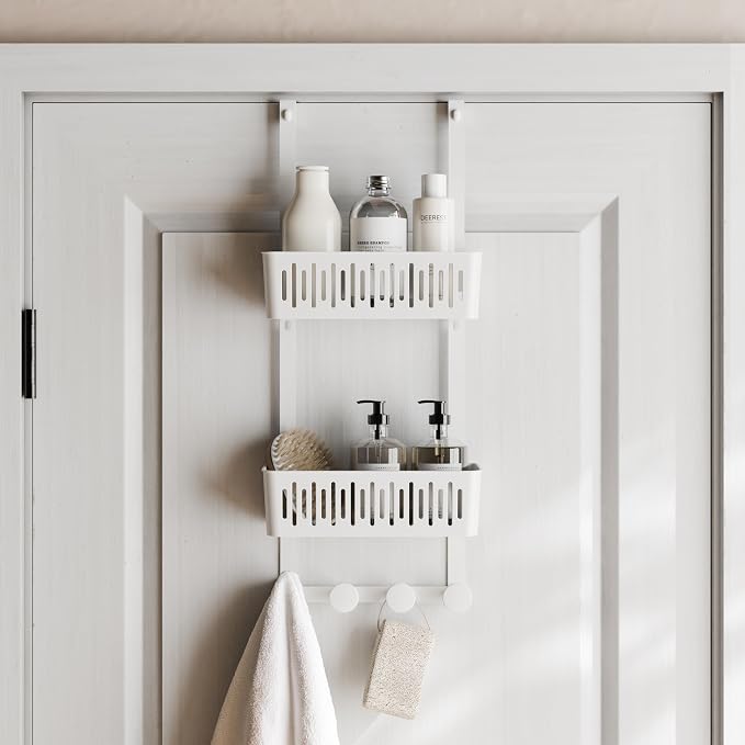Zenna Home SnugFit Over the Door Caddy Organizer - Image 2