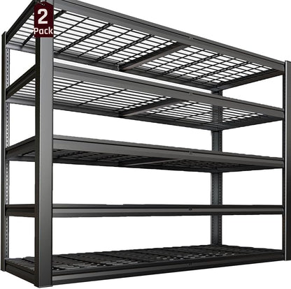 5-Tier Storage Shelves, Shelving Units Industrial Shelving by SKZNSA