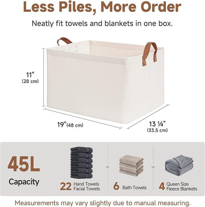 StorageWorks Fabric Storage Bins, Extra Large Storage Baskets - Image 6