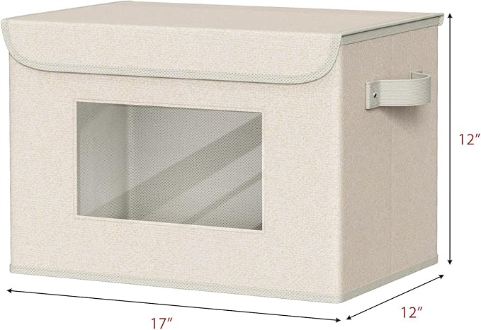 Univivi Collapsible Stackable Storage Bins - Image 2
