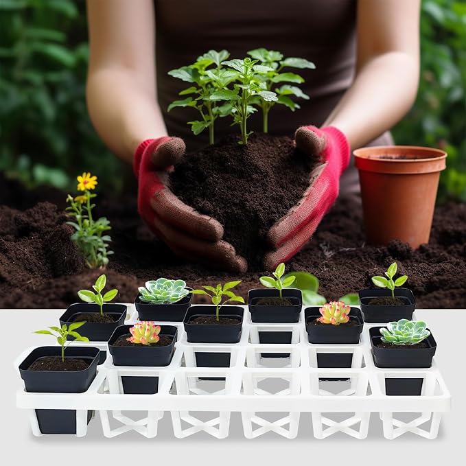 RooTrimmer 5 Pack Planting Pots Moving Trays - Image 6