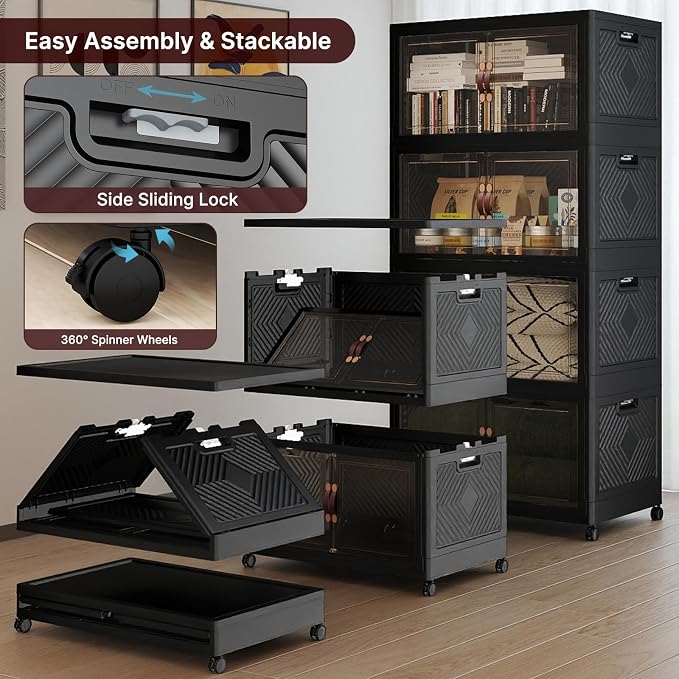UAMFURI Stackable Storage Bins - Image 4